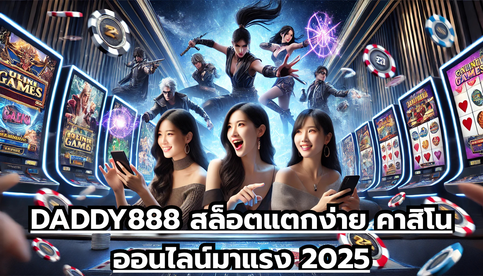 DADDY888 สล็อตแตกง่าย คาสิโนออนไลน์มาแรง 2025