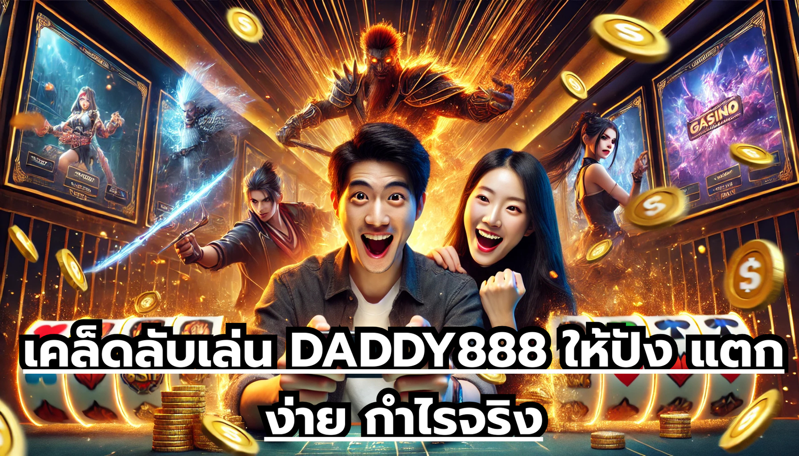 เคล็ดลับเล่น DADDY888 ให้ปัง แตกง่าย กำไรจริง