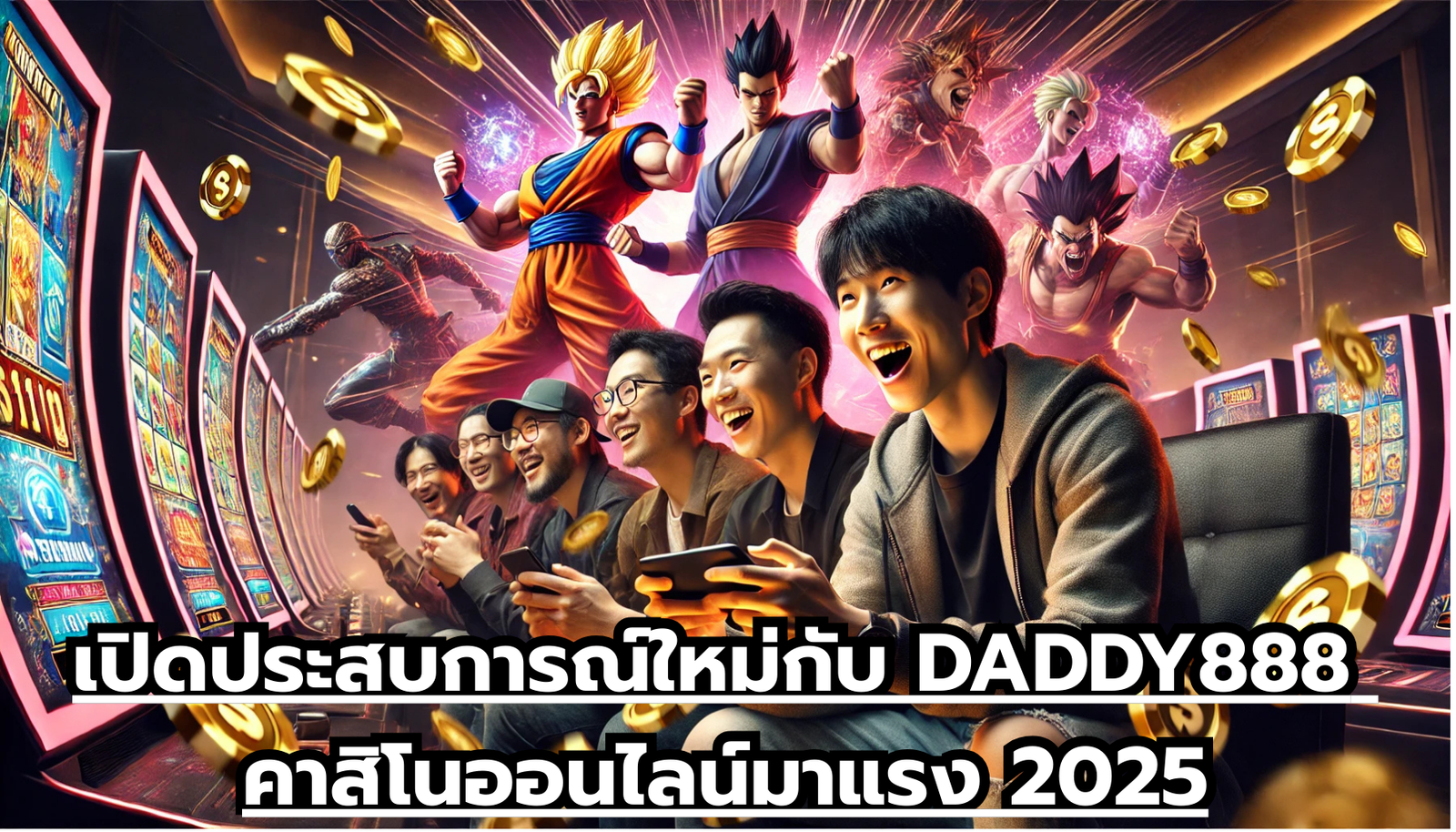 เปิดประสบการณ์ใหม่กับ DADDY888 คาสิโนออนไลน์มาแรง 2025