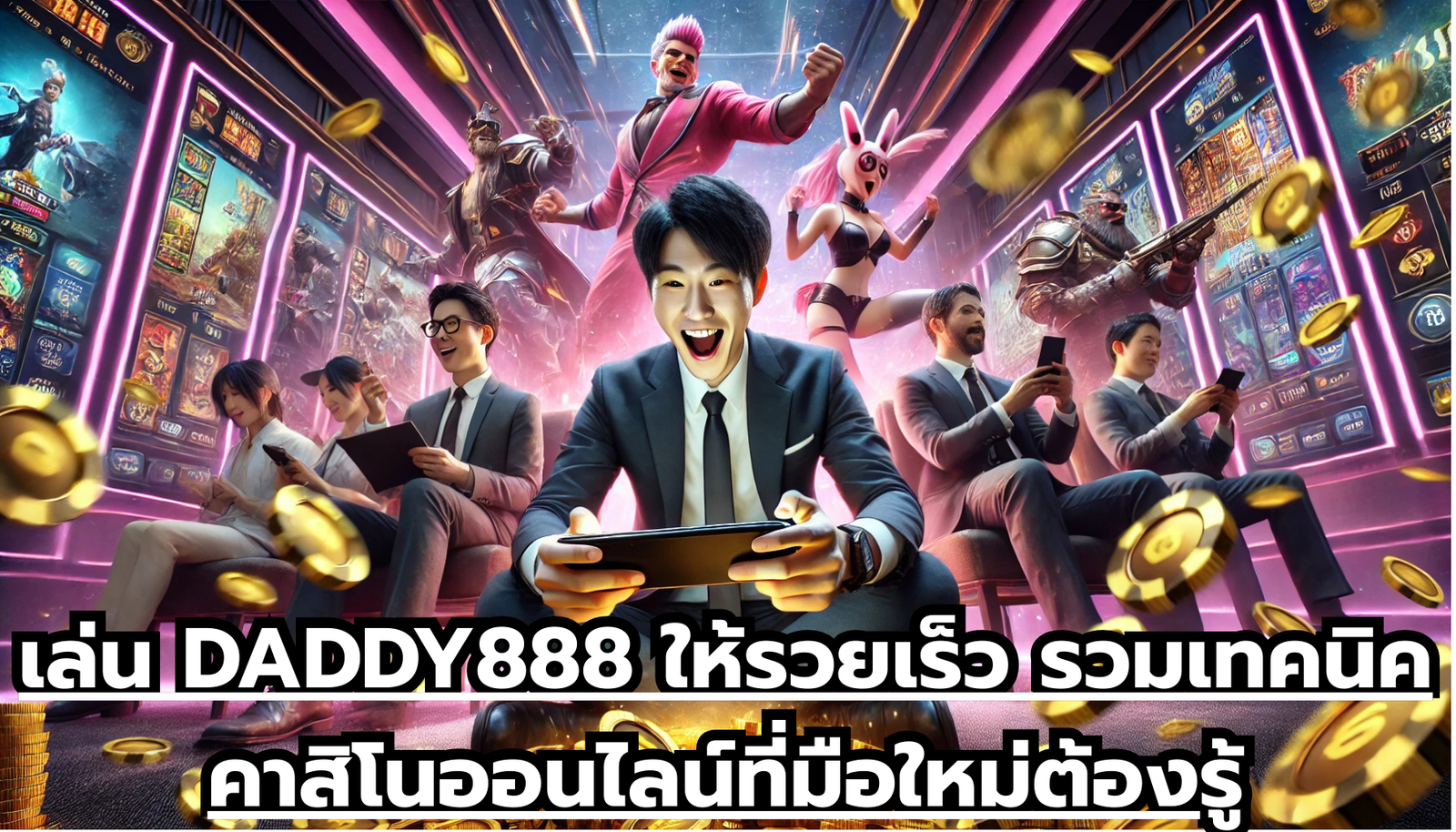 เล่น DADDY888 ให้รวยเร็ว รวมเทคนิคคาสิโนออนไลน์ที่มือใหม่ต้องรู้