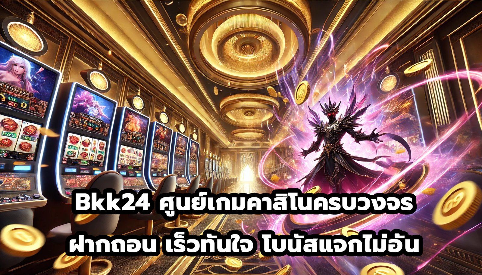 Bkk24 ศูนย์เกมคาสิโนครบวงจร ฝากถอน เร็วทันใจ โบนัสแจกไม่อั้น-3